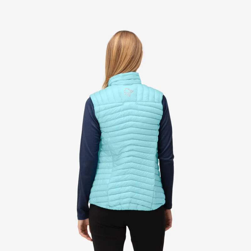 Norrona Trollveggen Superlight Down850 Vest Womens image number 1